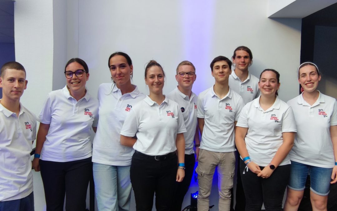 Volontaire aux JOP, battre en leur cœur et le faire palpiter